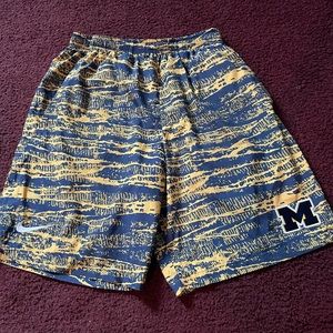 Michigan state/nike shorts
